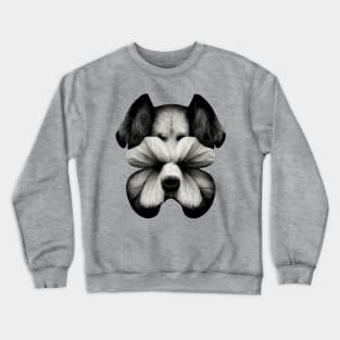 Flowering Dog Series Crewneck Sweatshirt